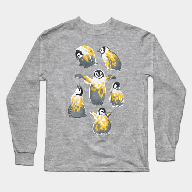 Party Penguins Long Sleeve T-Shirt by Theysaurus